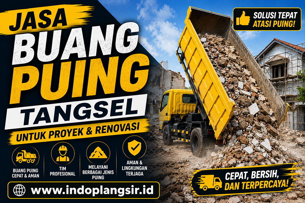 Jasa Buang Puing Tangsel